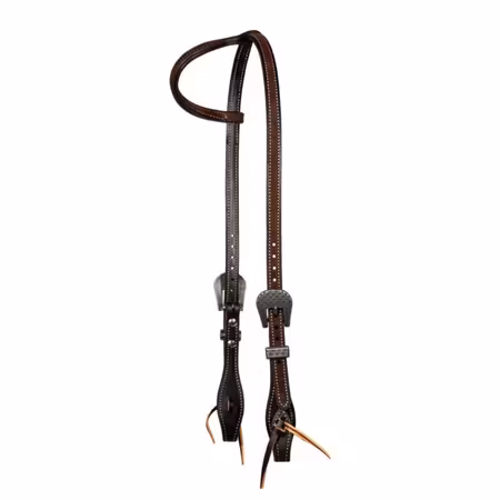 Professional´s Choice One Ear Headstall  Chocolate/Roughout