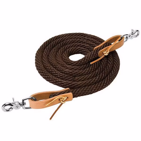 Weaver Poly Roper Reins with Scissor Snap