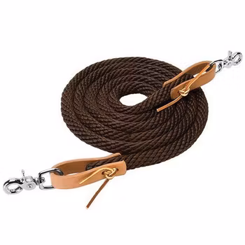 Weaver Poly Roper Reins with Scissor Snap