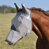Cashel© Crusaders™ Fly Mask - Flughuva Med Öron Och Förlängd Nos
