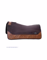 CFS Supreme Woolen Feltpad Dark Brown Tooled Wear Leathers