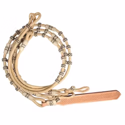 Professional´s Choice Rawhide Romal Reins Natural/Black