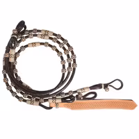 Professional´s Choice Rawhide Romal Reins Brown/ Natural