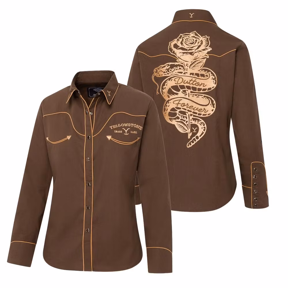 Yellowstone Blouse Dutton Forever