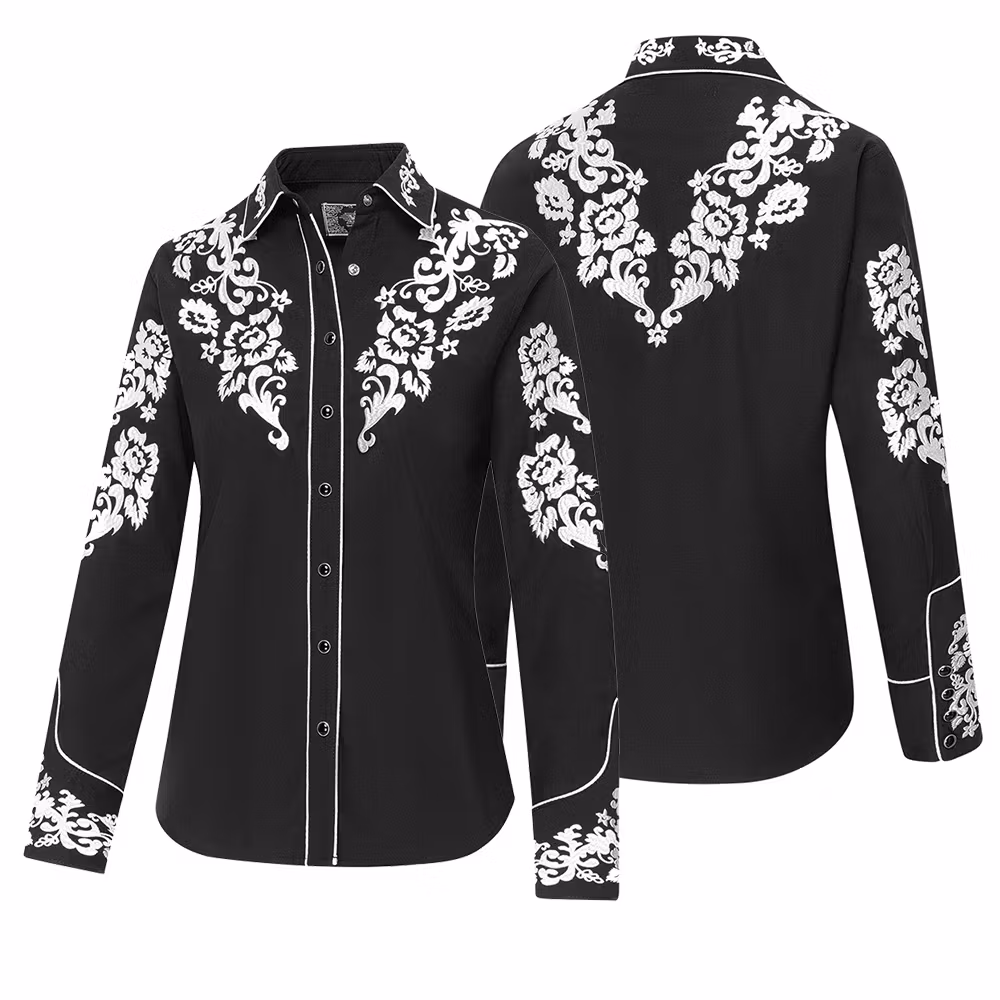 Stars & Stripes Westernblouse Lilith