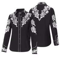 Stars & Stripes Westernblouse Lilith