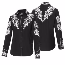 Stars & Stripes Westernblouse Lilith