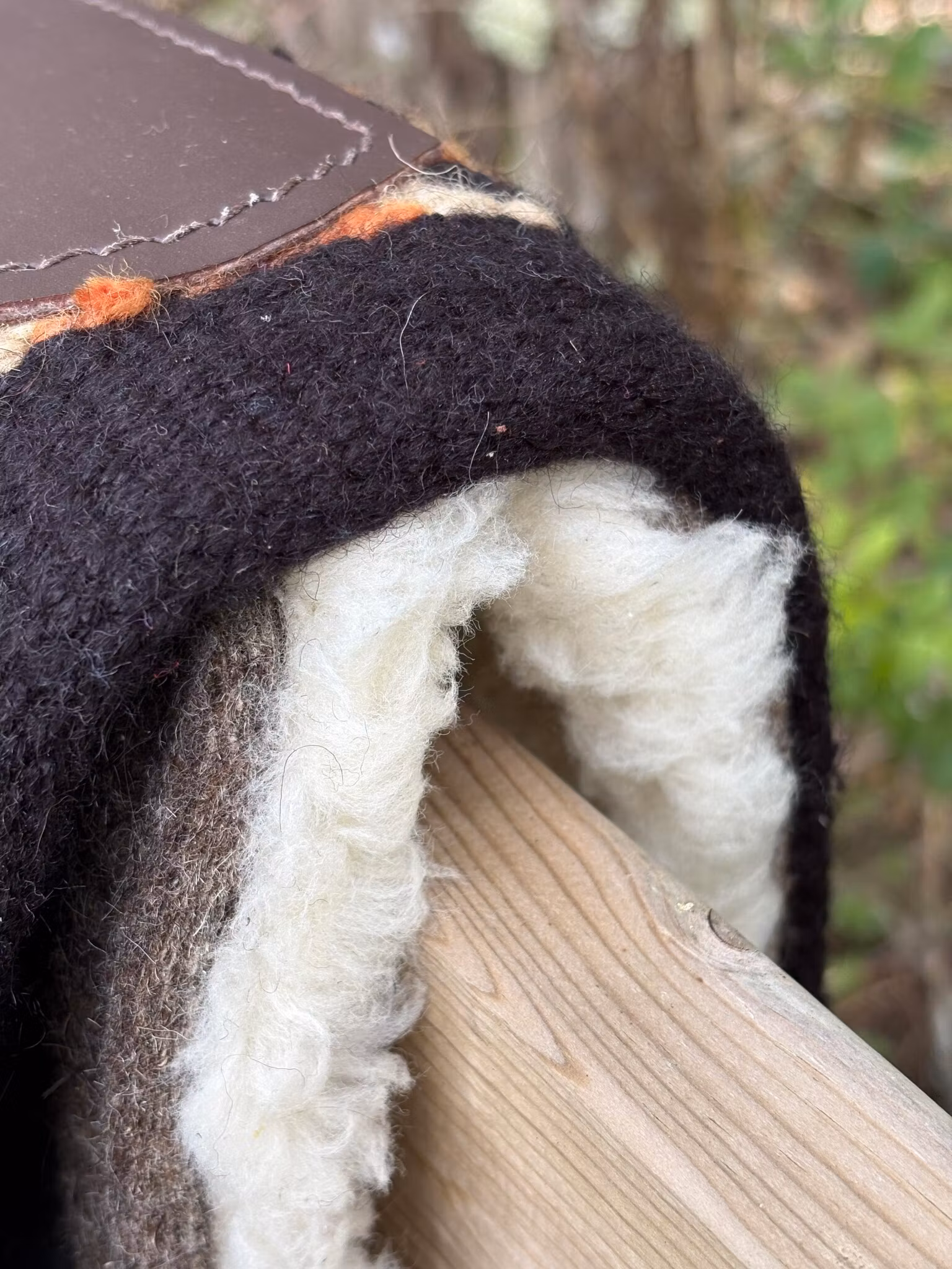 SattelMax Correction Swappie Pad Standard Fleece Soft Padding Black/Tan