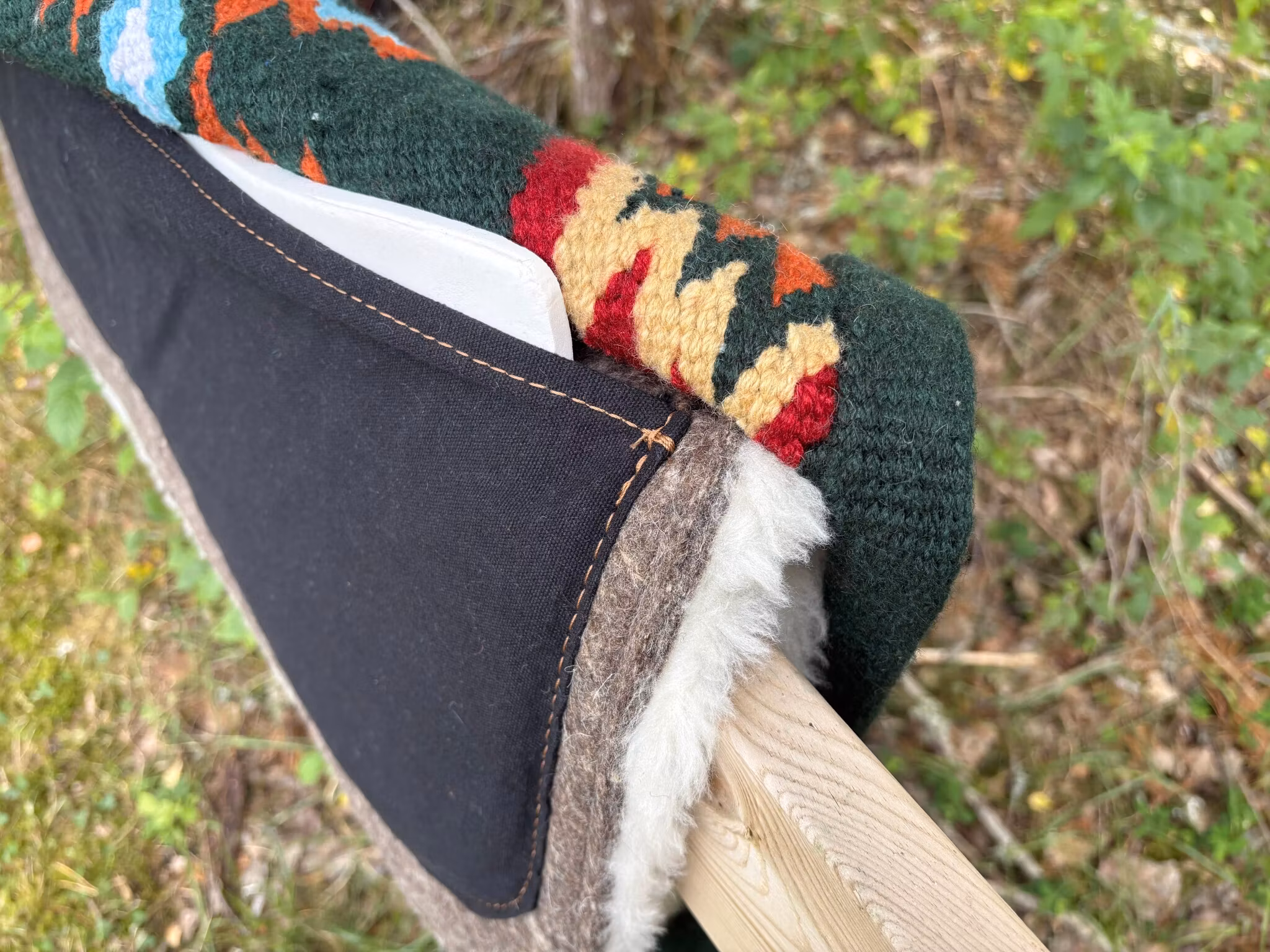 SattelMax Correction Swappie Pad Standard Fleece Soft Padding Ranch Hunter
