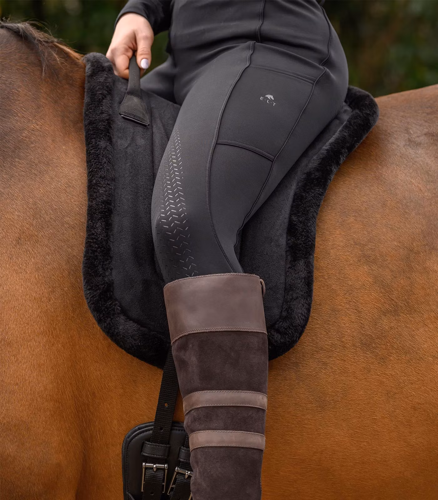 Waldhausen Soft Riding Pad Black