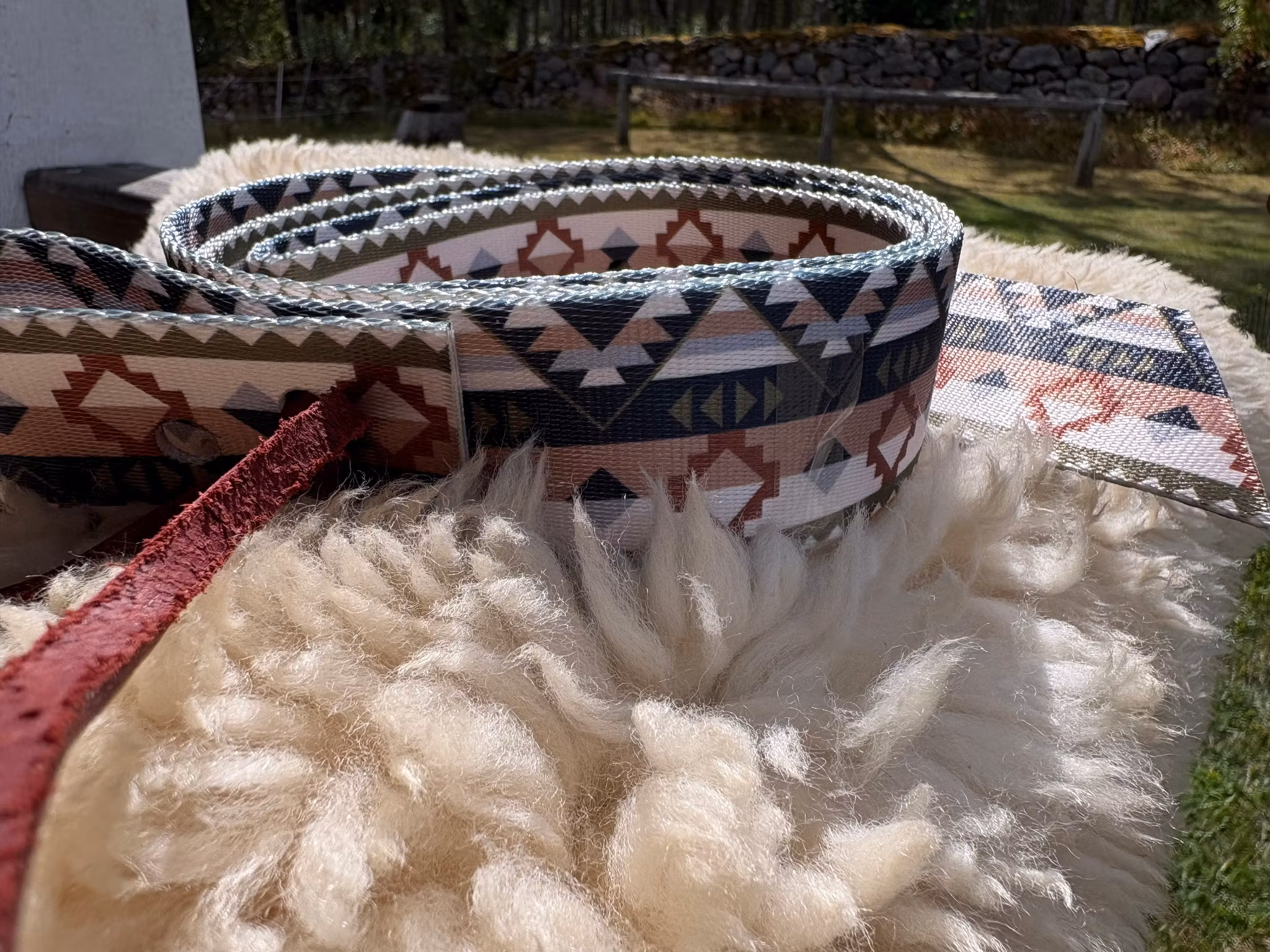 Weaver Patterned Tie Strap Trekking West