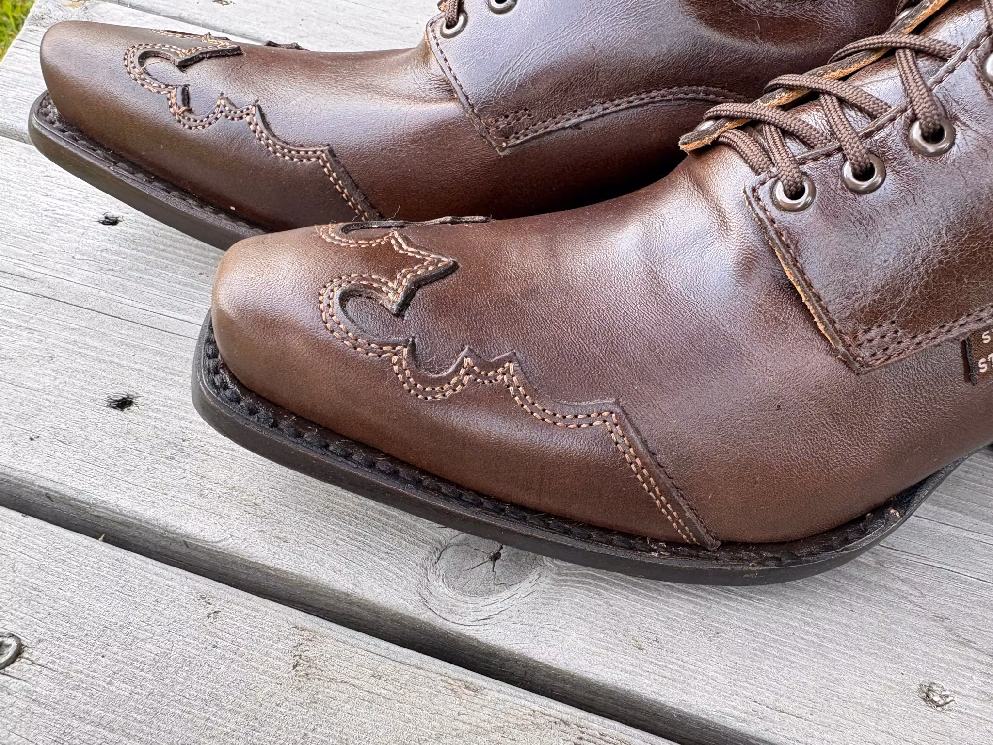 Stars & Stripes westernboots Rosie Brown