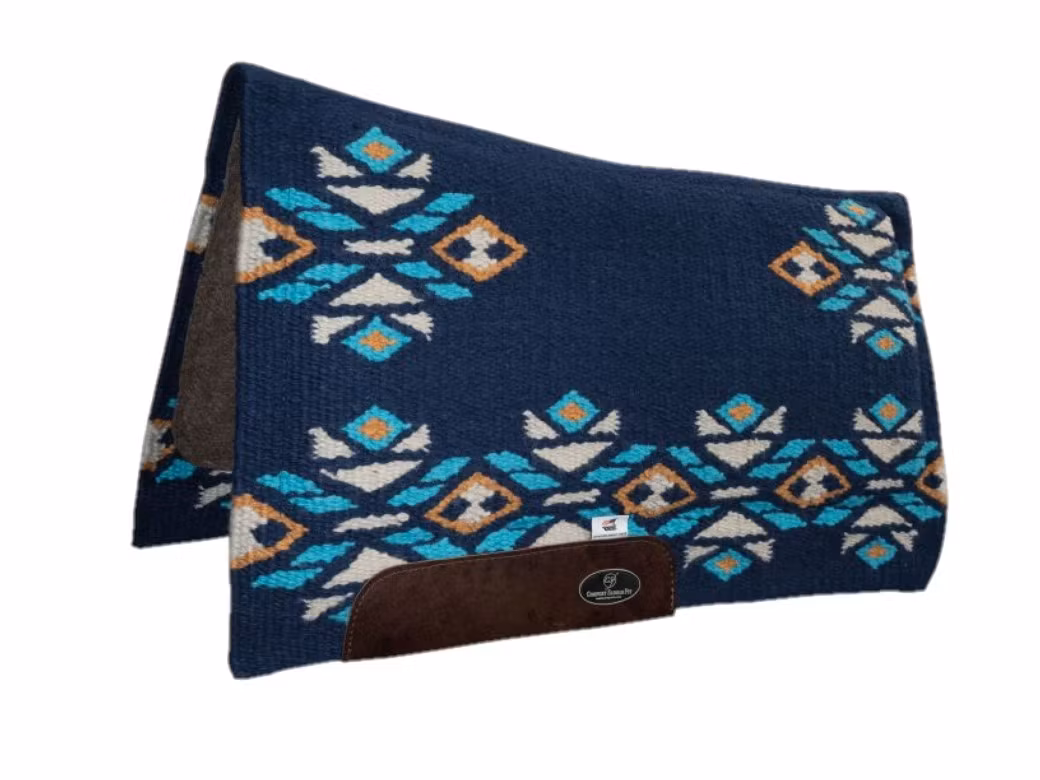 CSF Westernpad Remuda Felt Blue