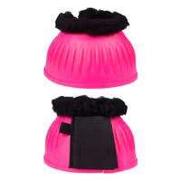 HKM Gummiboots Atlanta Neonrosa Med Päls