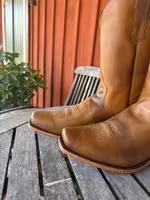 Old West El Paso Cowboyboots Brown Antiqua