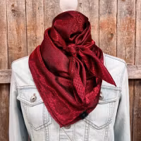 Wild Rag / Scarf Burgundy