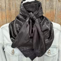 Wild Rag / Scarf Jaquard Black