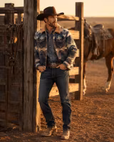 Montana Men's Sherpa Jacket  Southwest Style