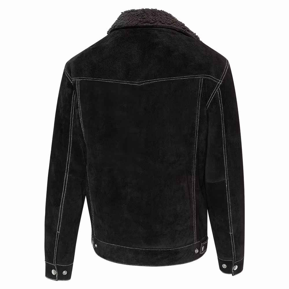 Stars & Stripes Jacket Hunter Black 100% Leather