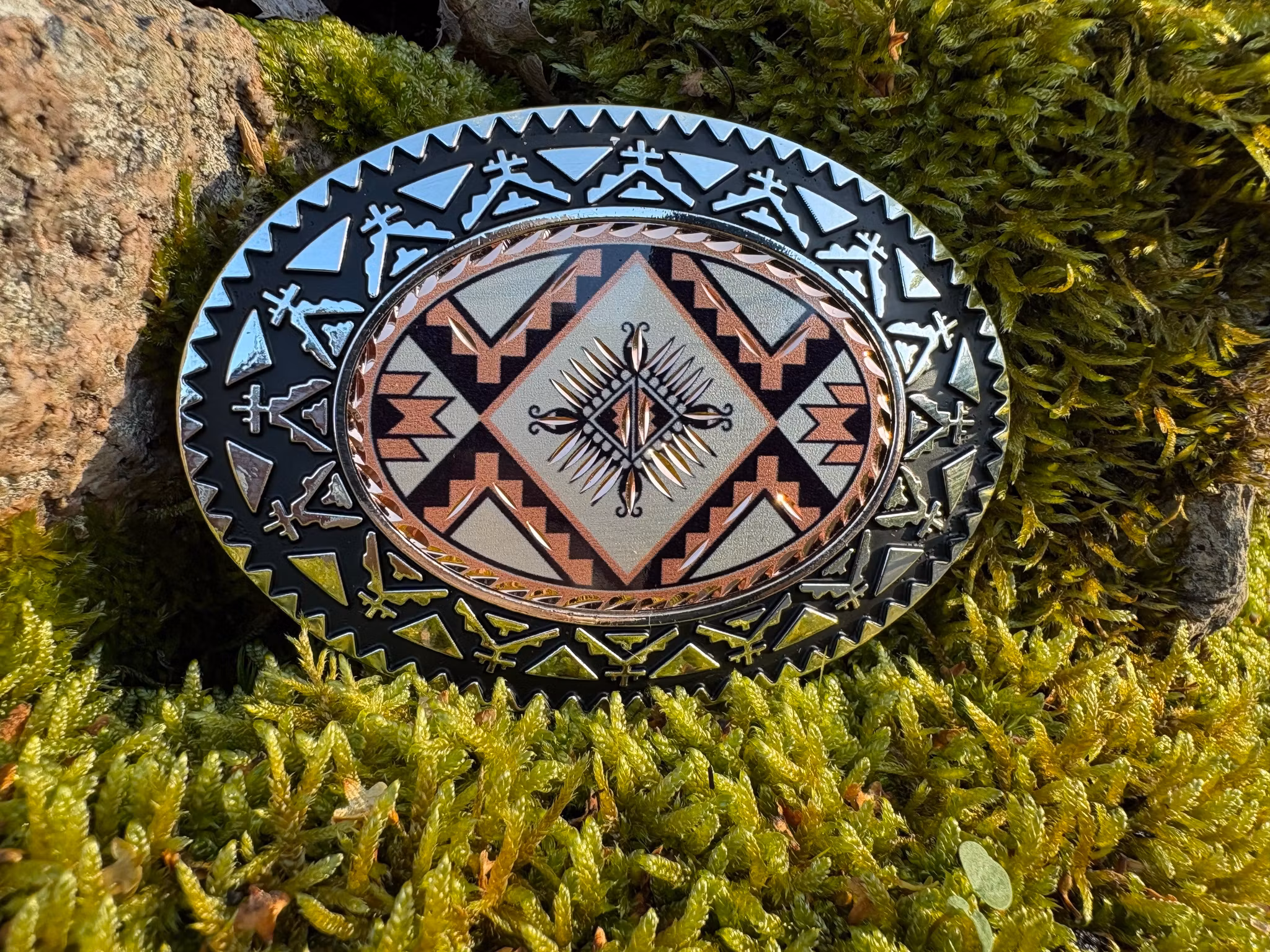 Copper Arts Buckles Native Sunbeam