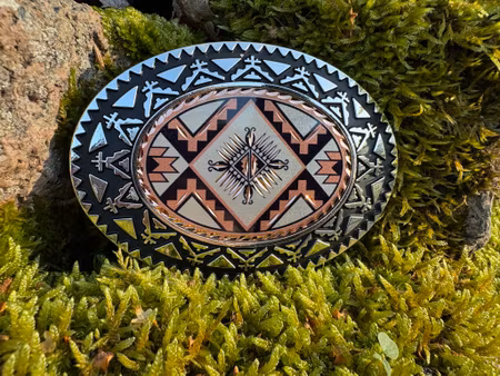 Copper Arts Buckles Native Sunbeam
