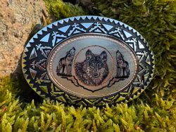 Copper Arts Bracelets Wolf Western