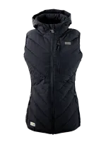 Ranch Girls Hooded Hybrid Vest Ava Black