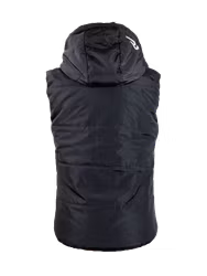Ranch Girls Hooded Vest Pam Black