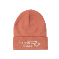 Ranch Girls Beanie Peach