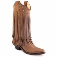 Old West Westernboots Chocolate Nubuck Weston
