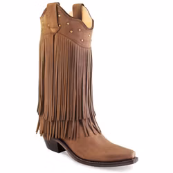 Old West Westernboots Chocolate Nubuck Weston