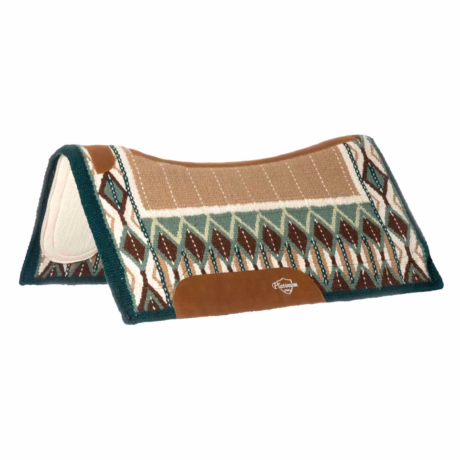 Contoured Saddle Pad With Woolen Blanket