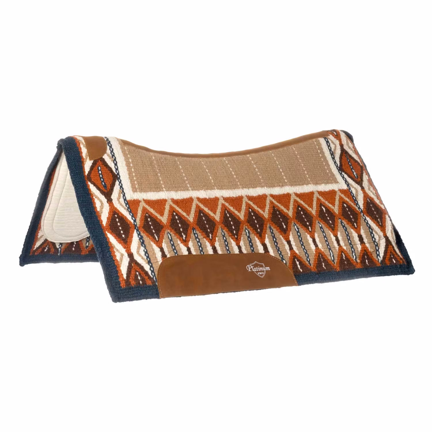 Contoured Saddle Pad With Woolen Blanket