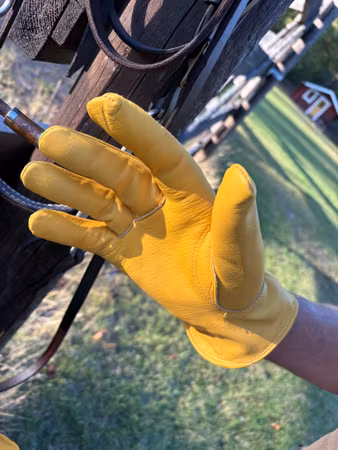 Laramie Leather Work Gloves