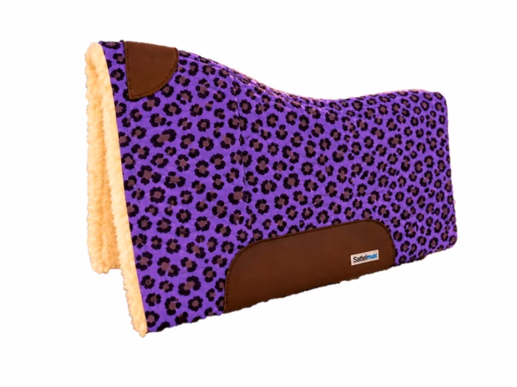 Sattelmax Working Western Pad Leo Purple Standard