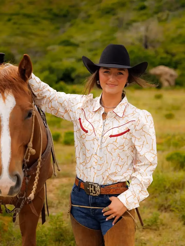 Howdy Hanny Western Shirt Pearl Snap