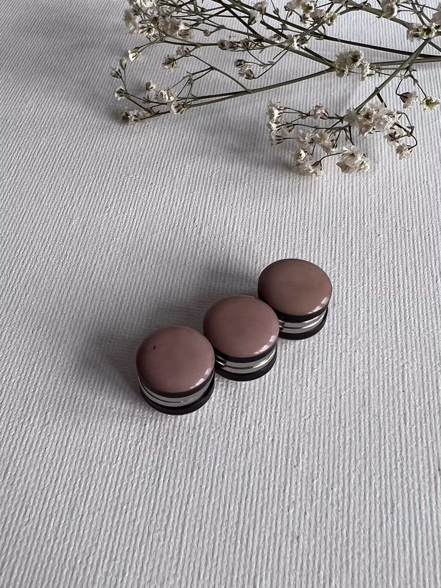 Hijab Magnet taupe