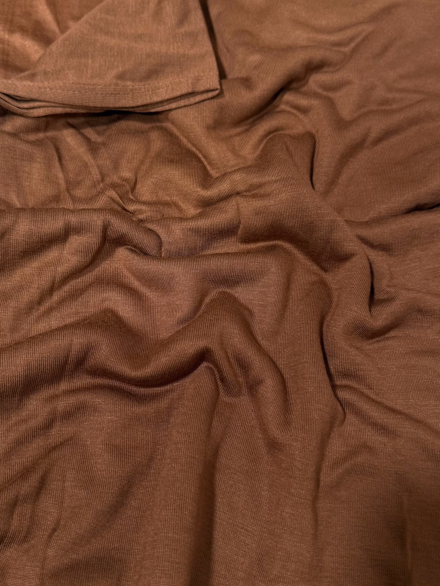 VISKOSE JERSEY SJOKOLADE