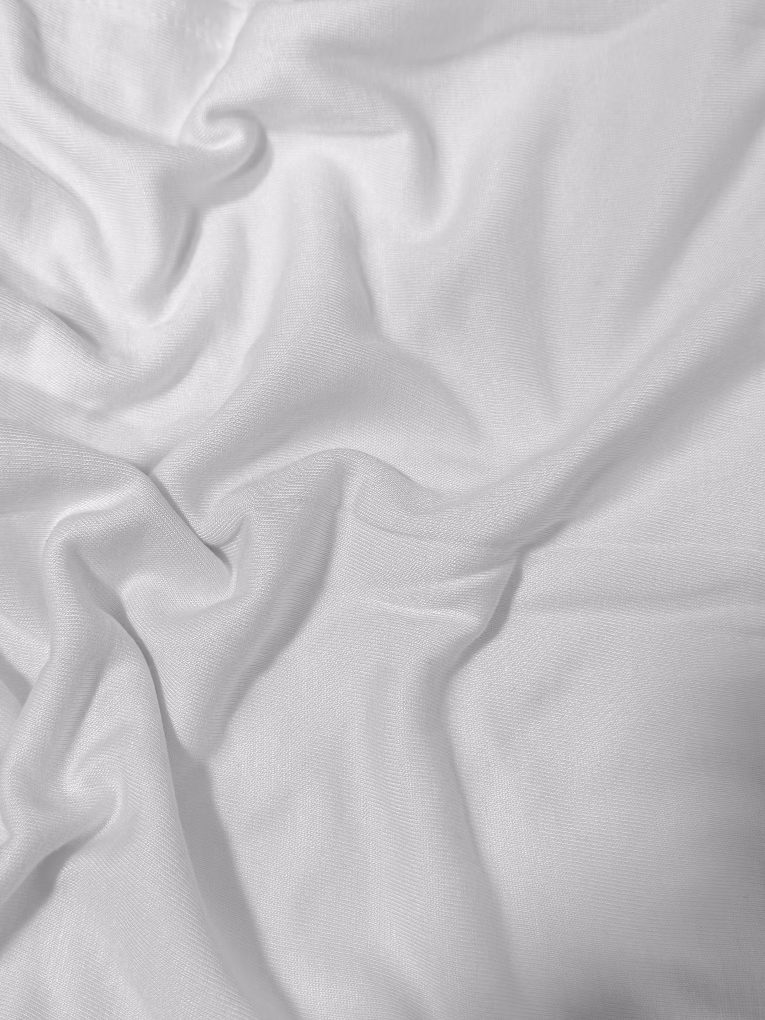 VISKOSE JERSEY HVIT