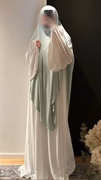 KHIMAR BAMBUS - MINT