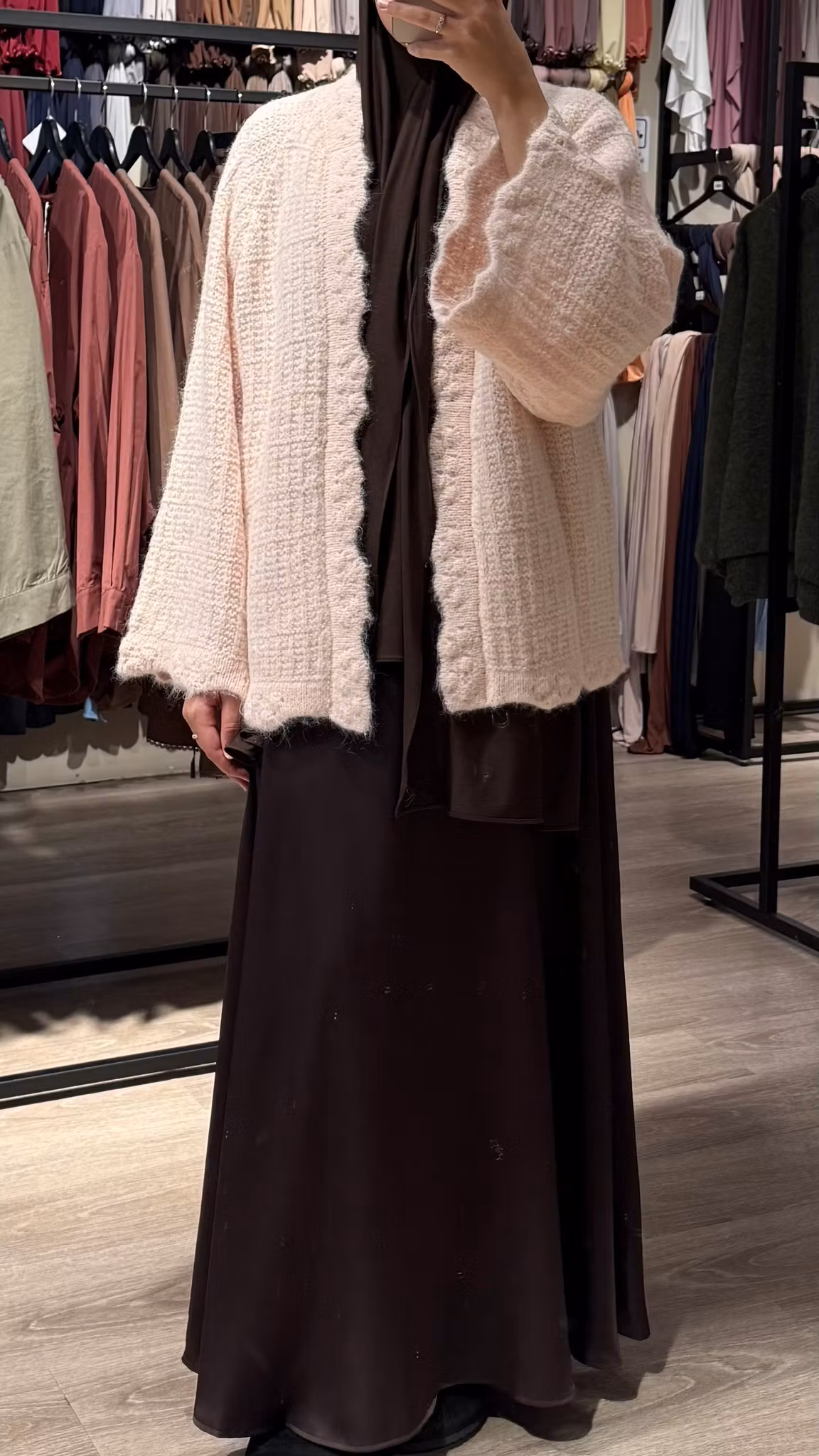 ELINA CARDIGAN – PUDDERROSA