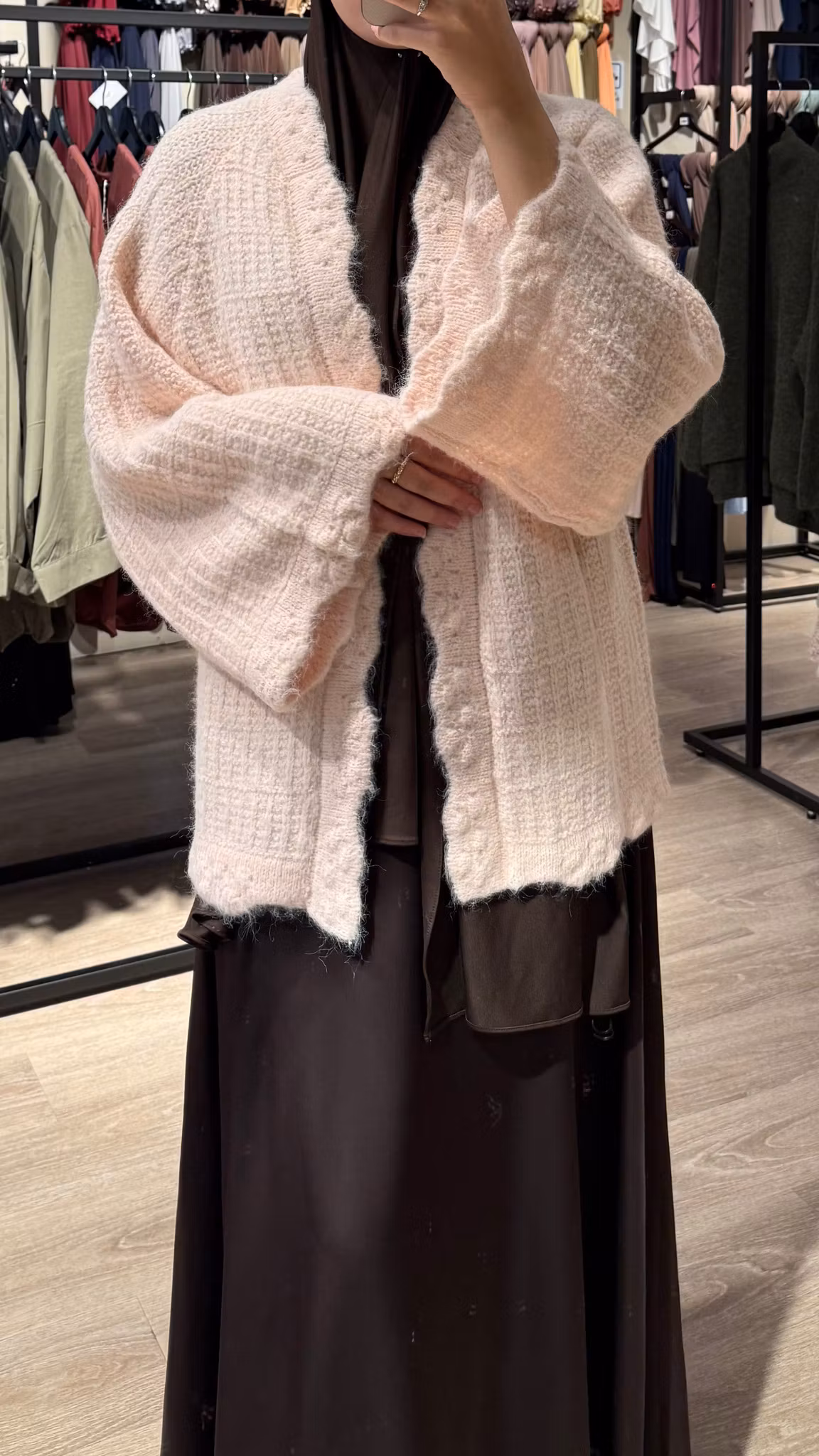 ELINA CARDIGAN – PUDDERROSA