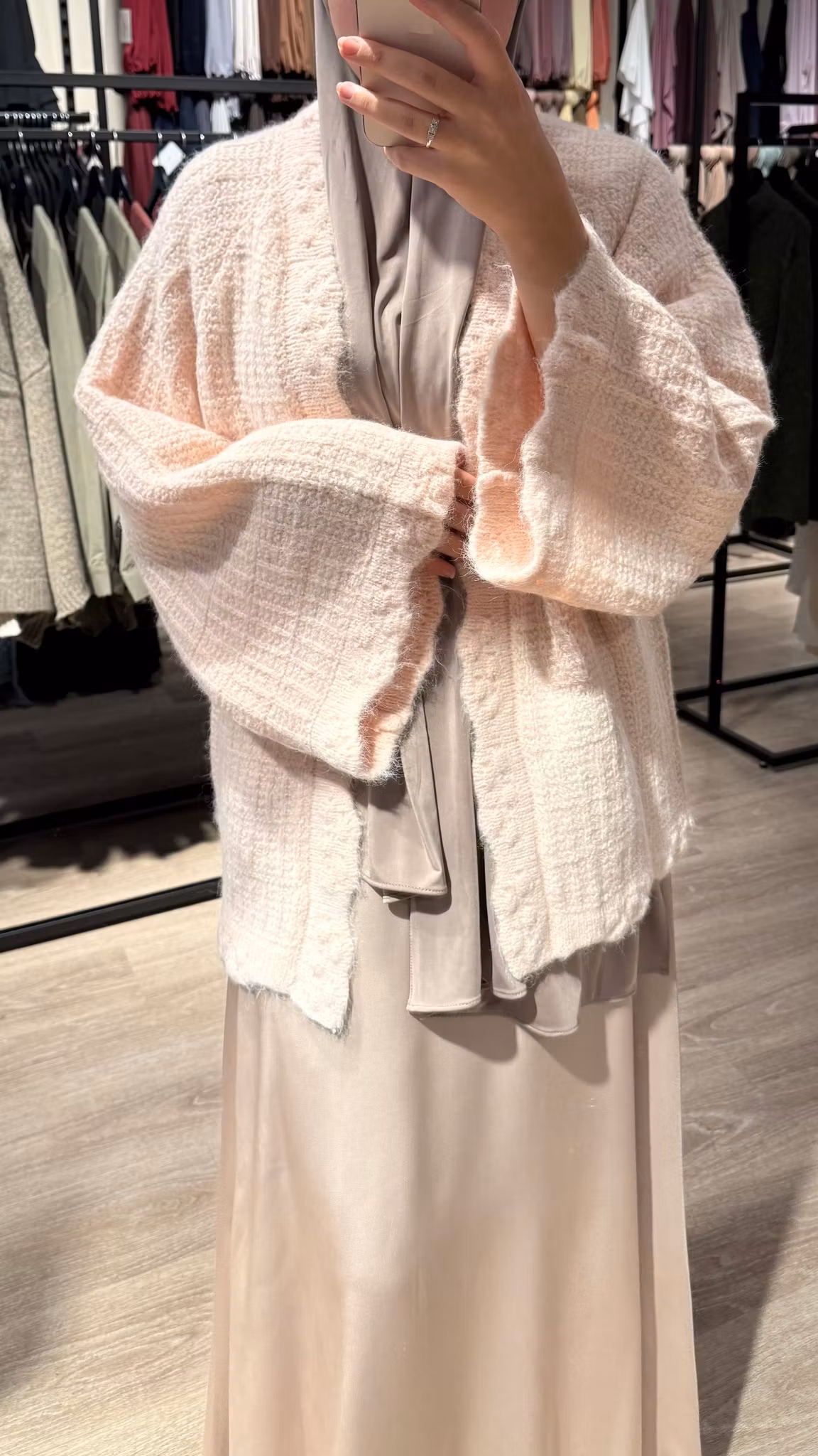 ELINA CARDIGAN – PUDDERROSA