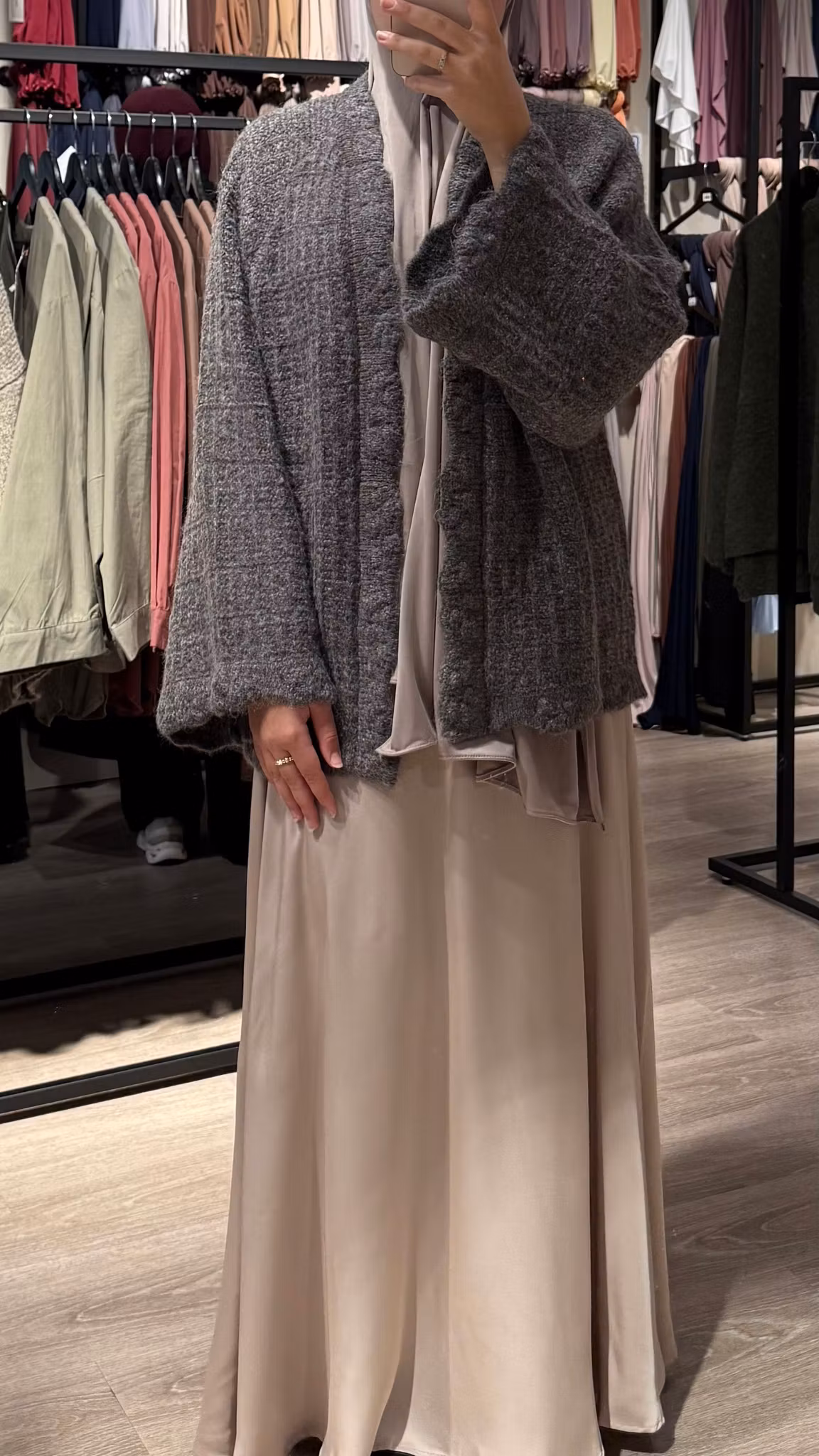ELINA CARDIGAN - BRUN