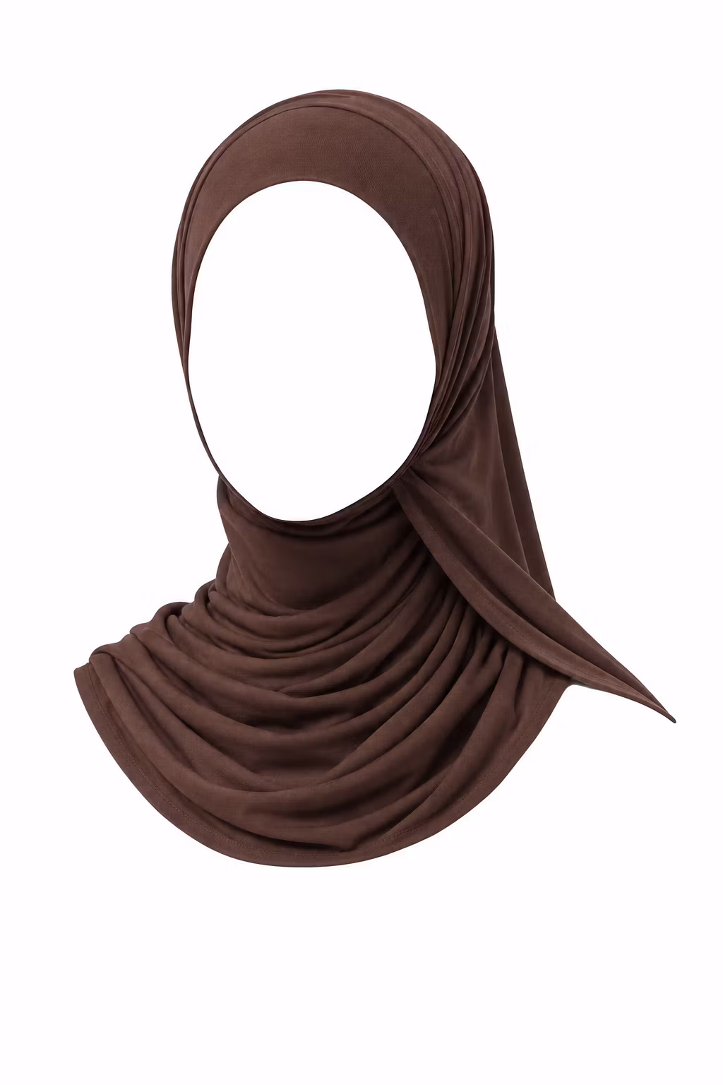 BAMBUS JERSEY HIJAB SJOKOLADE BRUN