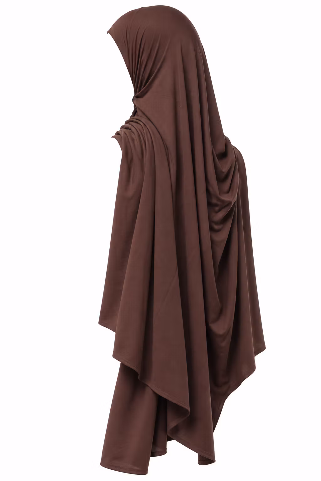 BAMBUS JERSEY HIJAB SJOKOLADE BRUN