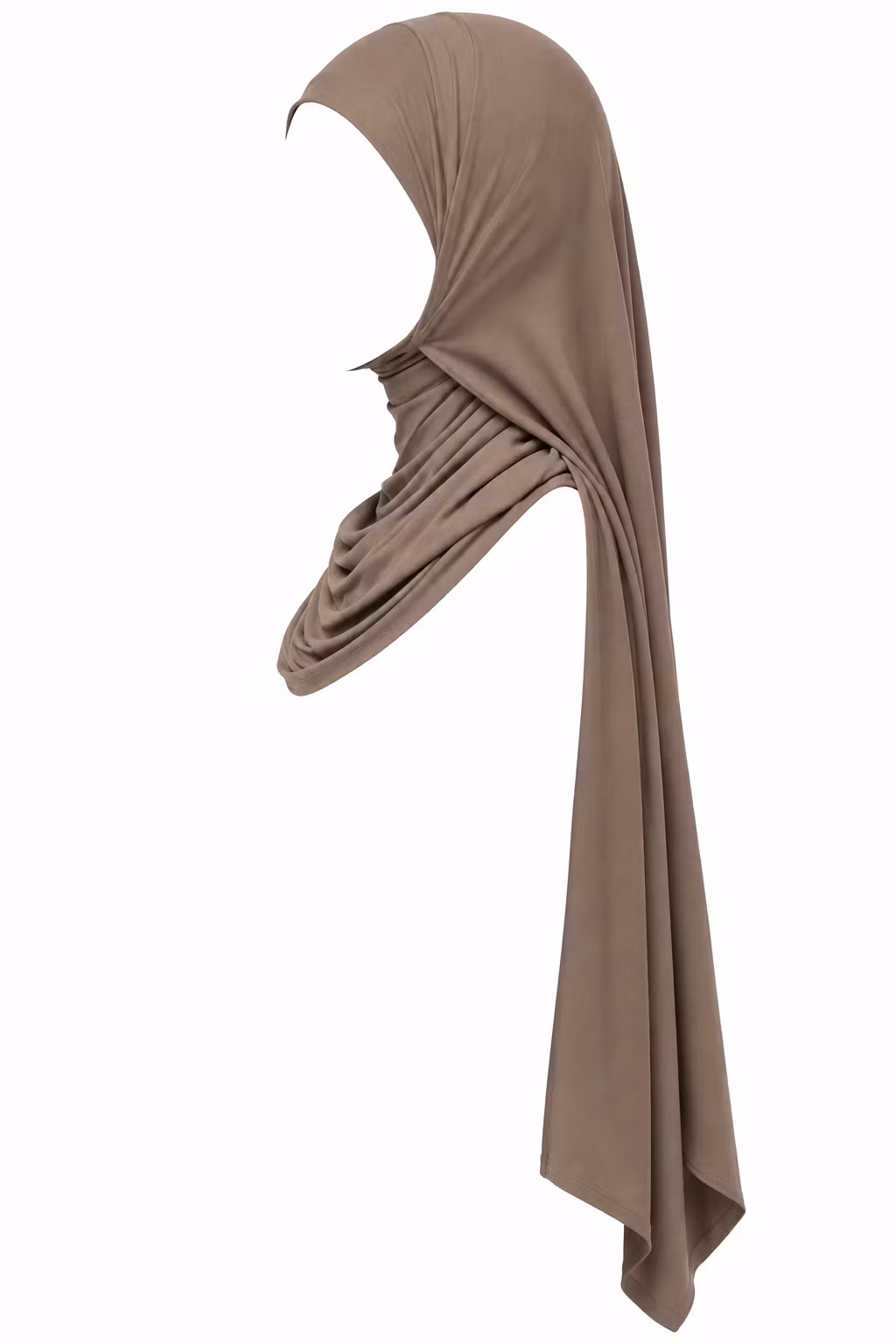 BAMBUS JERSEY HIJAB TAUPE