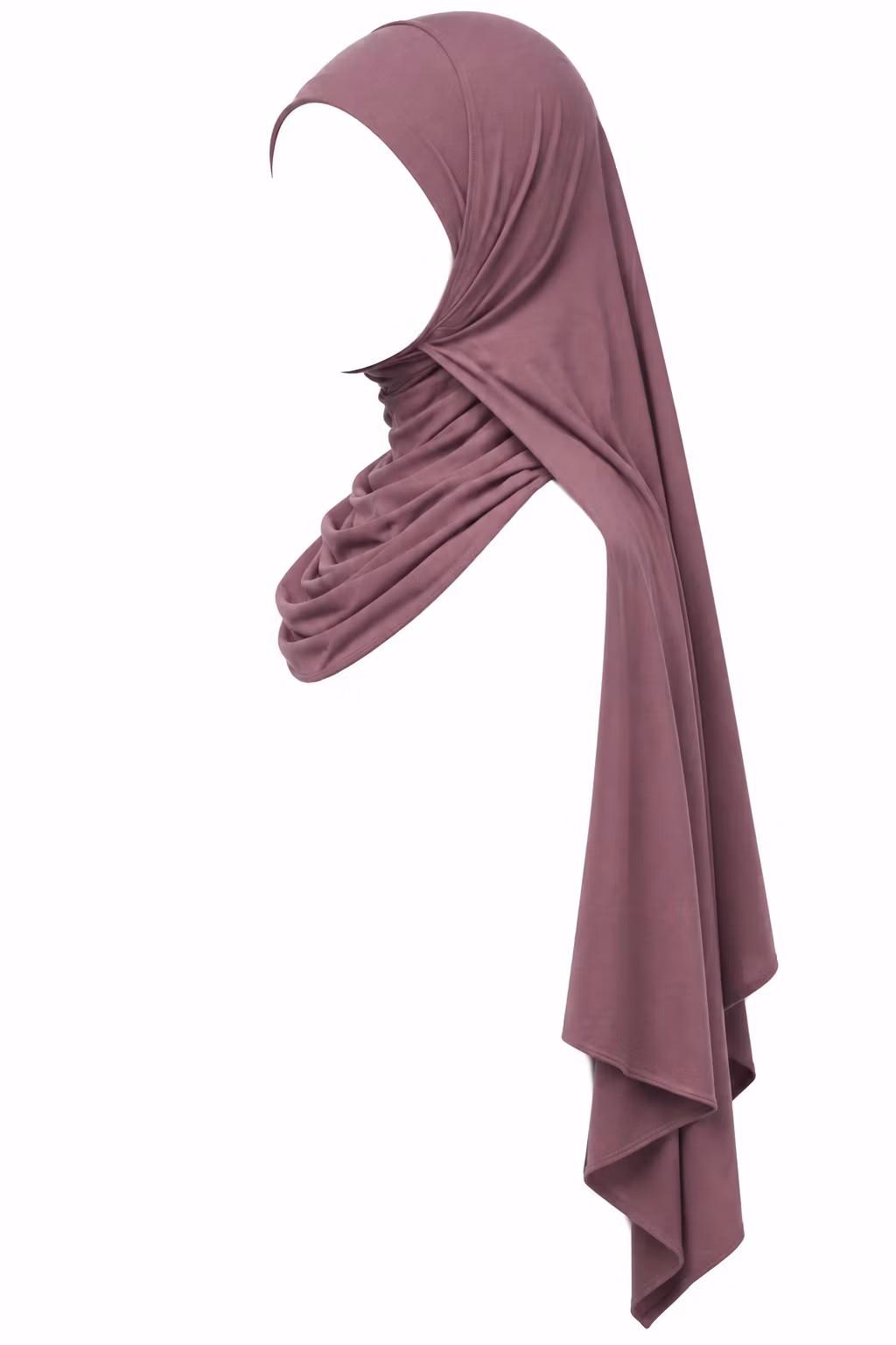 BAMBUS JERSEY HIJAB GAMMELROSA