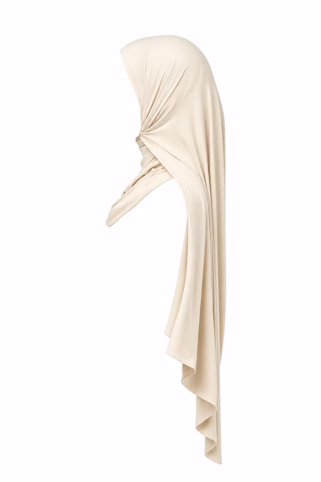 BAMBUS JERSEY HIJAB KREMBEIGE
