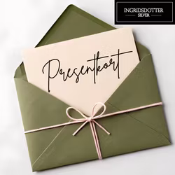PRESENTKORT